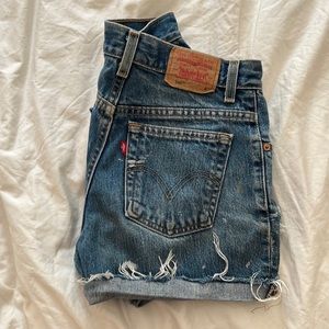 Vintage Levi Jean Shorts
